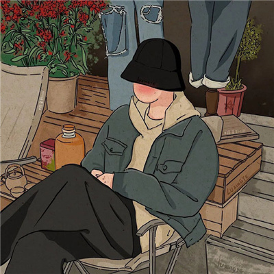 甜甜的新年情头动漫一对 让一让秀2023的恩爱了