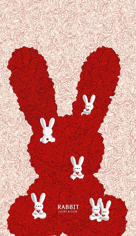 2023春节喜庆好运的壁纸合集 兔年好看又好运的壁纸最新版