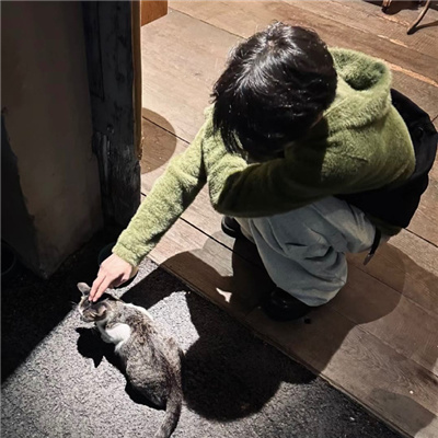 慵懒风女头小众随意且甜 找到自己的频率然后快乐的活着