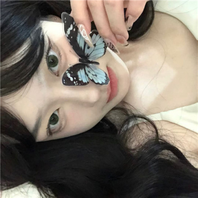 慵懒风女头小众随意且甜 找到自己的频率然后快乐的活着