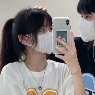 超甜的大学生专用的双人情头 一左一右很般配的情头2023