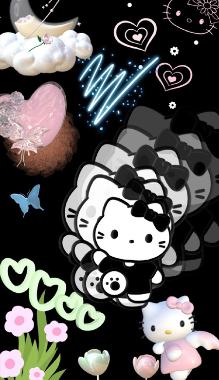 亮屏的时候有动态效果的壁纸 巨可爱有氛围感的皮肤