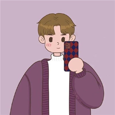 超甜超有cp感的卡通情头 你是年少的欢喜反过来念也是你 ​​​