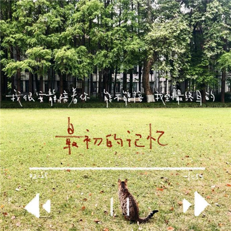 超爱的手写歌词本背景图 治愈很火的手写歌词配图