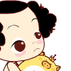 可爱韩国迷糊娃娃QQ表情 www.FXXZ.com