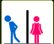 搞笑厕所男女&rdquo;QQ表情