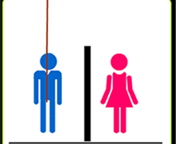 搞笑厕所男女&rdquo;QQ表情